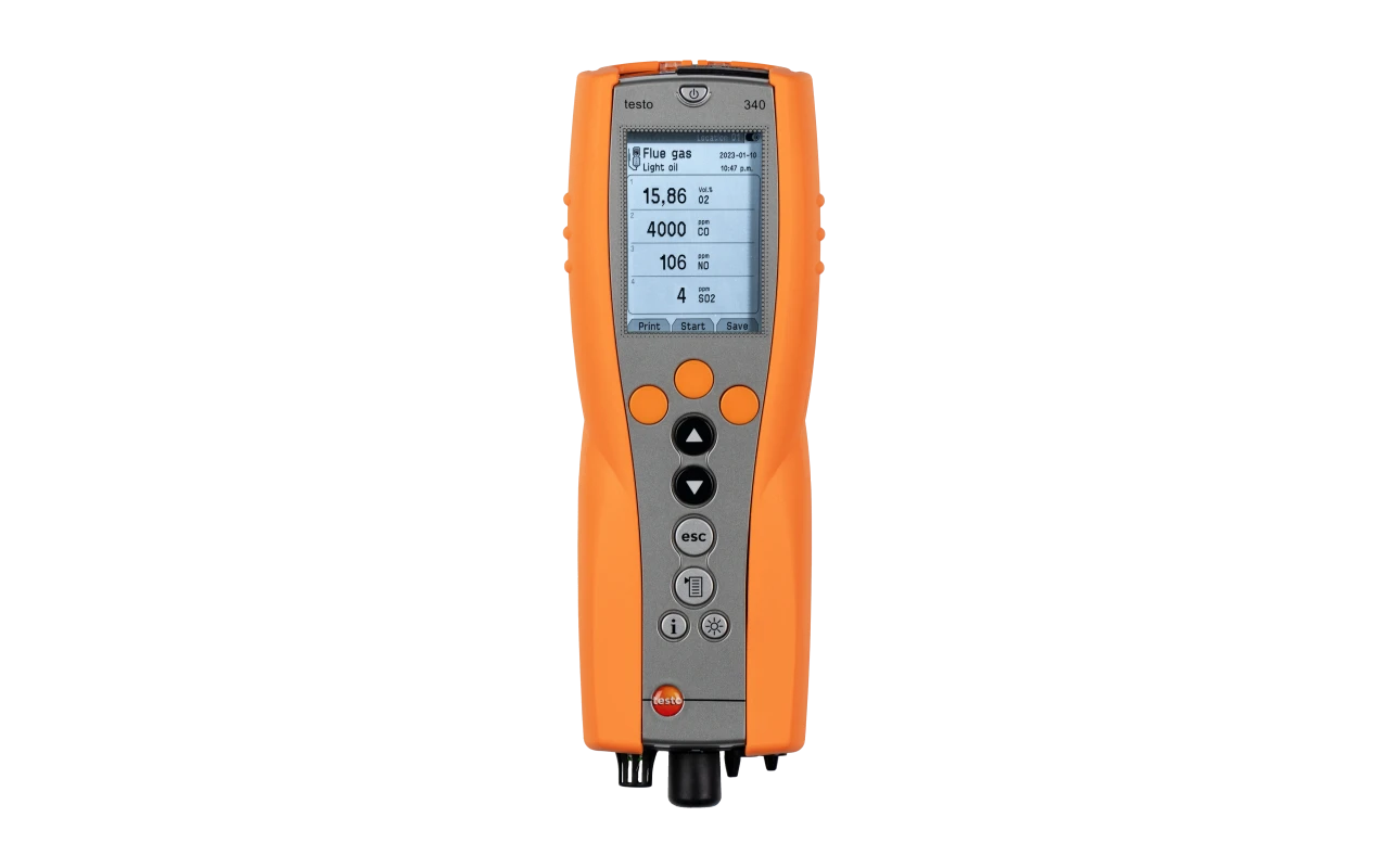 testo340烟气分析仪橙色版